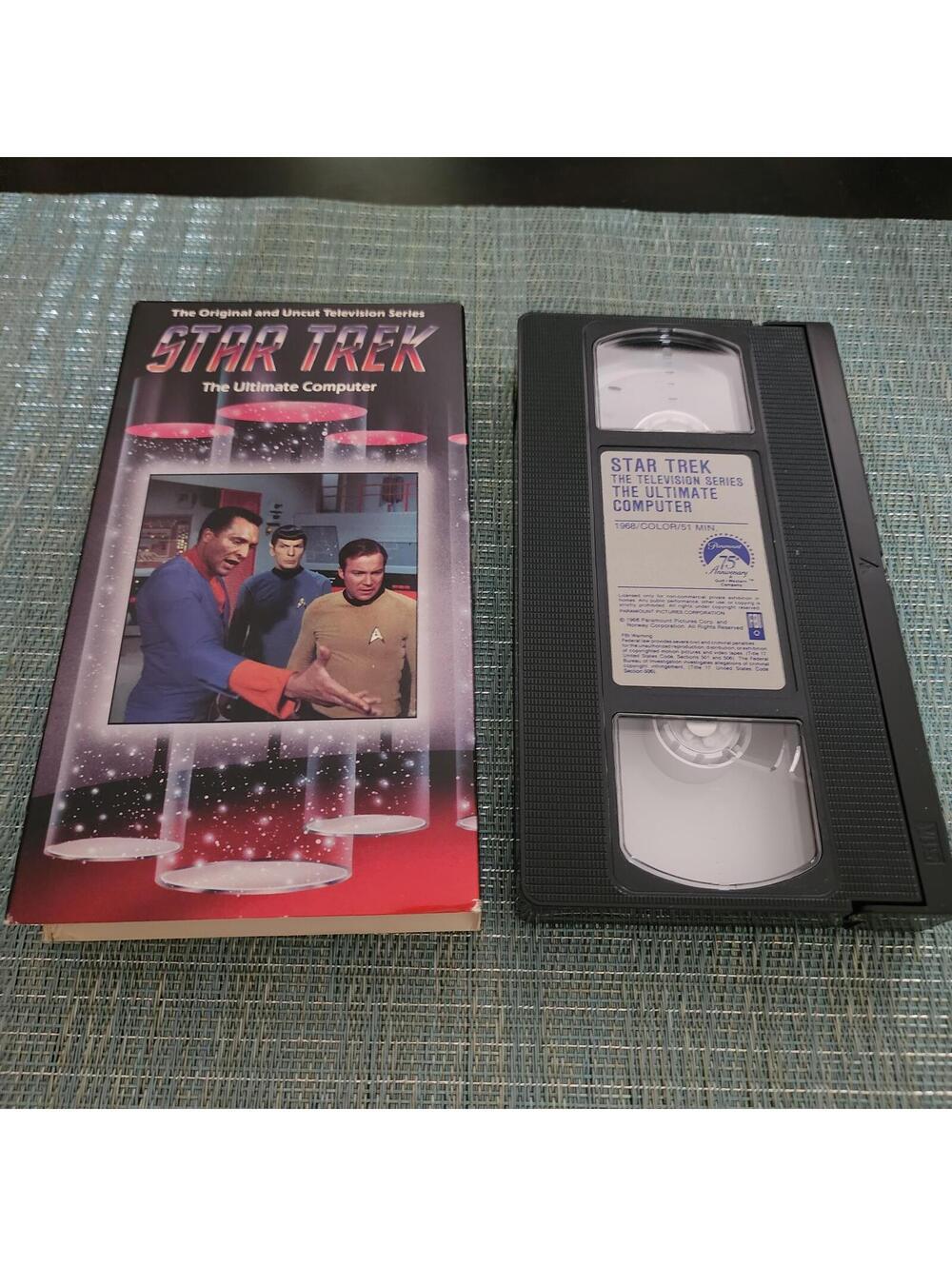 Star Trek The Original Series The Ultimate Computer VHS Paramount Collector's
